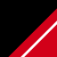 Farbicon, zwart/rood/wit