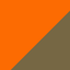 Farbicon, signaaloranje/moddergroen