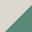 Farbicon, warmzilver/malachietgroen