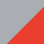 Farbicon, parelgrijs/zonnig rood