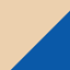 Farbicon, neutraal beige/gentiaanblauw