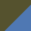 Farbicon, jeneverbesgroen/lelie blauw