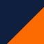 Farbicon, donkerblauw/signaaloranje