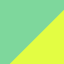 Farbicon, mint/signaalgeel