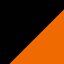 Farbicon, zwart/oranje