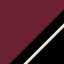 Farbicon, robijn/zwart/natuur