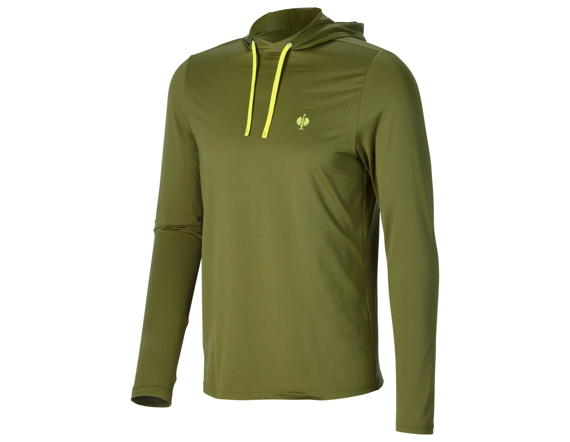 Functionele hoodie-longsleeve UV e.s.trail