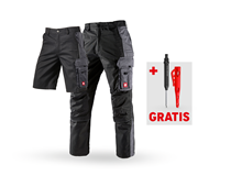SET: Werkbroek + Short e.s.active