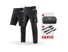 SET: Werkbroek + Short e.s.motion 2020