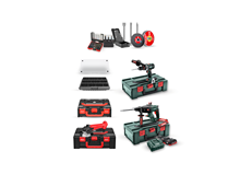 Metabo 18,0 V combipack X 3x 4,0 Ah LiHD + lader