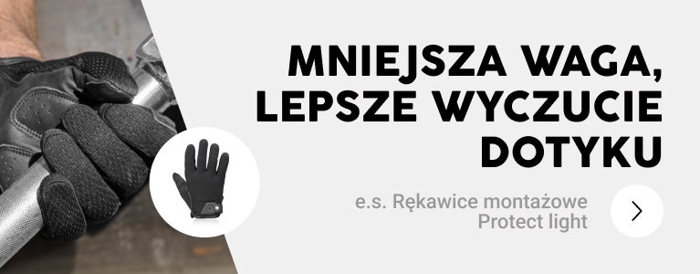 e.s. Rękawice montażowe  Protect light