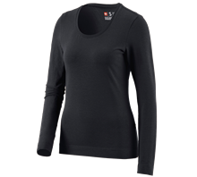 e.s. Bluzka długi rękaw cotton stretch, damska