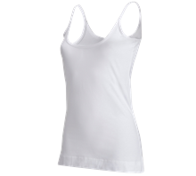 e.s. Top na ramiączkach cotton stretch, damski