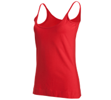 e.s. Top na ramiączkach cotton stretch, damski