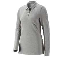 e.s.Bluzka polo z piki, dł.ręk. cotton stretch,da.