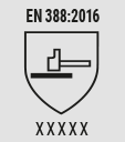 Ochrona przed zagrożeniami mechanicznymi EN 388:2016
