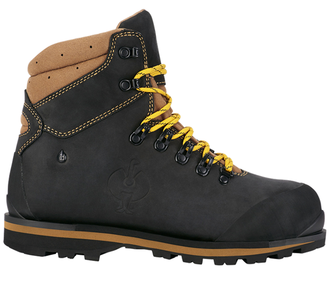 Widok główny, Buty robocze, S7L Buty bezpieczne e.s. Alrakis II mid, czarny/orzech włoski/pszenica