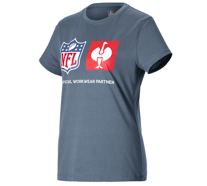 Widok główny, Odzież, NFL T-Shirt cotton, ladies, niebieski tlenkowy