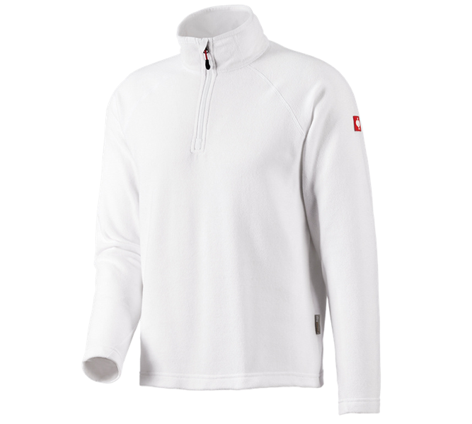 Widok główny, Medyczny, Bluza Troyer z mikropolaru dryplexx® micro, biały
