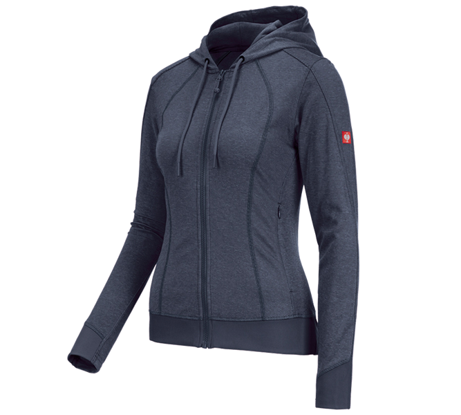 Widok główny, Kurtki robocze, e.s. Funkcyjna kurtka z kapturem stripe, damska, pacyficzny