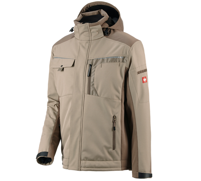 Widok główny, Chłód, Kurtka softshell e.s.motion, gliniasty/torfowy