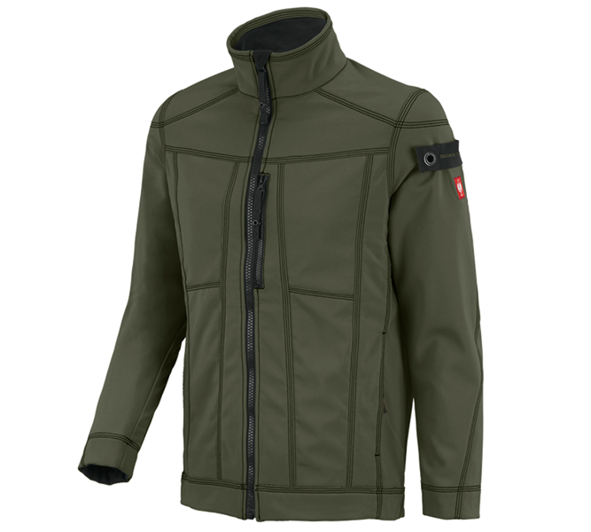 Widok główny, Kurtki robocze, Kurtka softshell e.s.roughtough, tymiankowy
