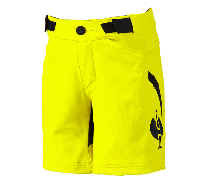 Widok główny, Szorty, Szorty funkc. typu cargo e.s.trail, dziecięce, żółty acid/czarny