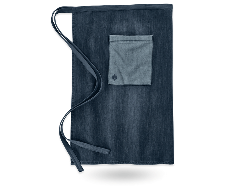 Widok główny, Fartuchy gastronomiczne, e.s. Zapaska denim, mediumwashed