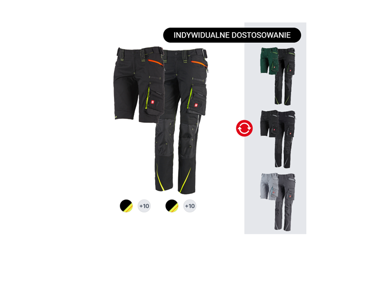 ZESTAW DAMSKI: Spodnie + Szorty e.s.motion 2020