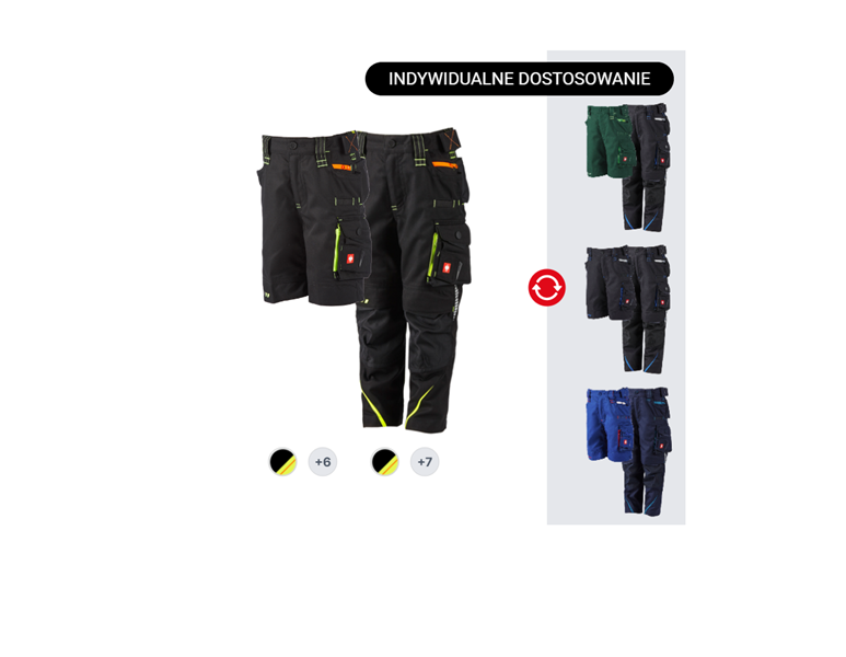 ZESTAW DZIECIĘCY:Spodnie p.+Szorty e.s.motion 2020