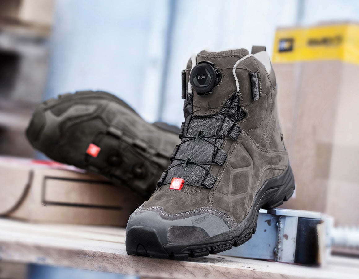 e.s. O2 Buty robocze Tethys mid antracytowy | Strauss