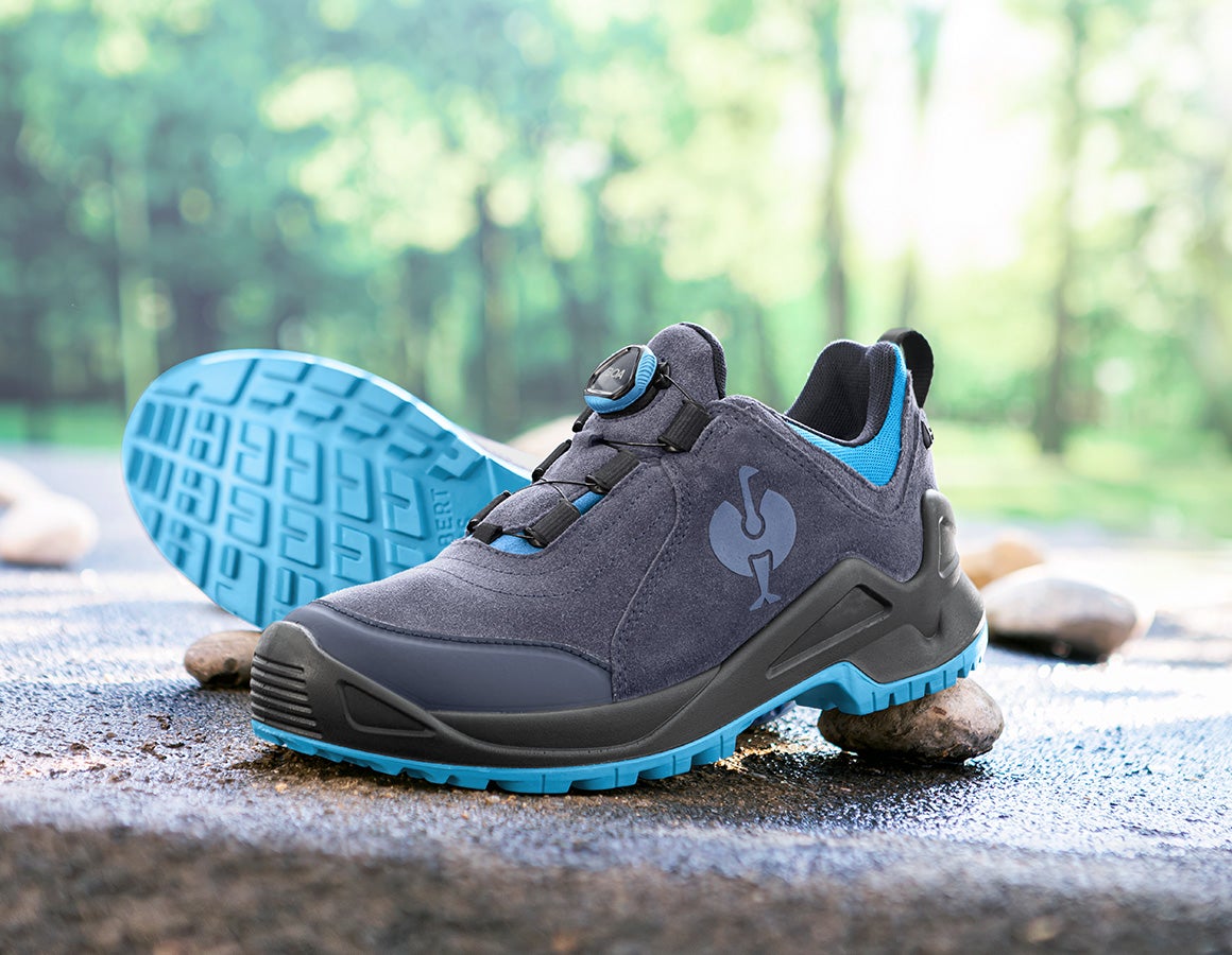 O2 Buty robocze e.s. Apate II low granatowy/atol | Strauss