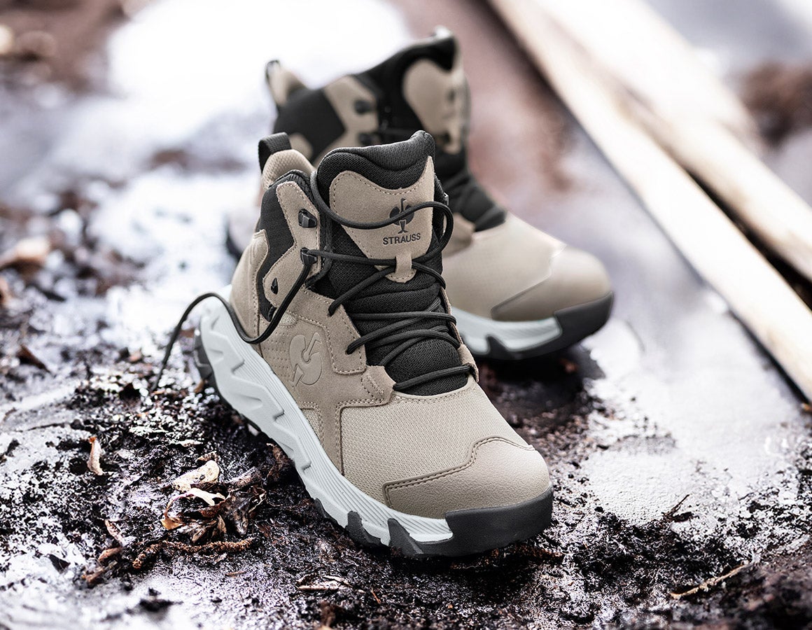 O6 Buty robocze e.s. Rimini mid szary delfinowy
