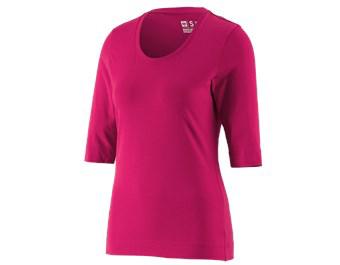 e.s. Koszulka rękaw 3/4 cotton stretch, damska