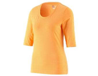 e.s. Koszulka rękaw 3/4 cotton stretch, damska