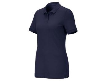 e.s. Koszulka polo z piki cotton stretch, damska