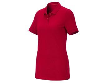 e.s. Koszulka polo z piki cotton stretch, damska
