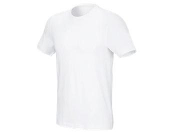 e.s. Koszulka cotton stretch, slim fit