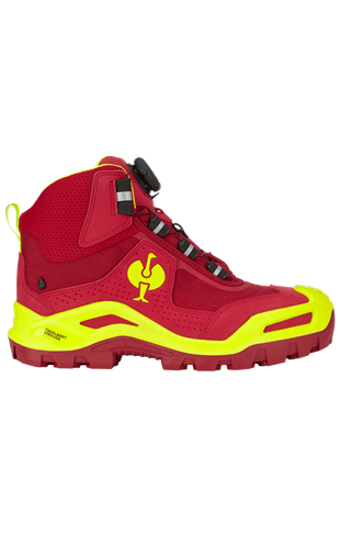 独特な店 Buty S3 ochronne czerwony/żółty mid II Kastra e.s. アイドルグッズ