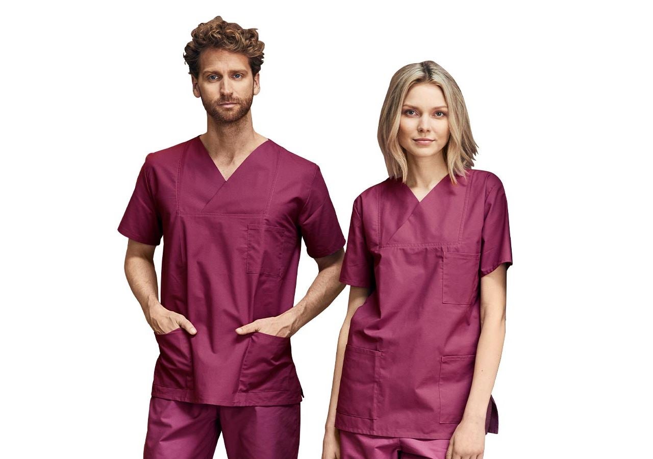 Koszulki | Pulower | Koszule: Kasak chirurgiczny + jeżynowy