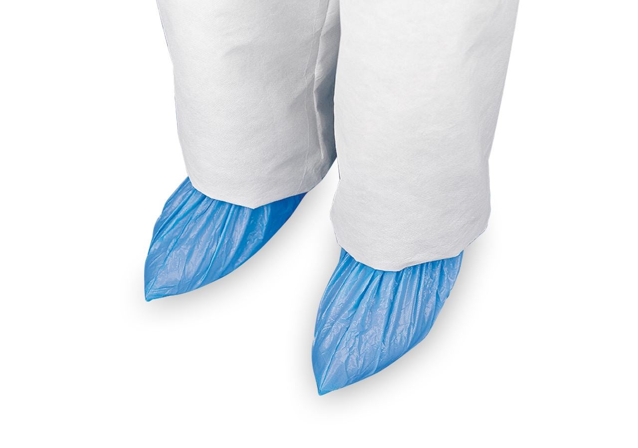 Odzież jednorazowa: Ochraniacze na buty z polietylenu