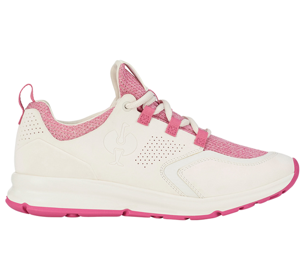 O1: O1 Buty robocze e.s. Honnor II, damskie + beż kości słoniowej/różowy azaliowy