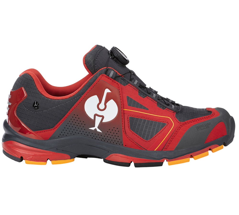 O2 Buty robocze e.s. Minkar II czerwony/grafitowy | Strauss