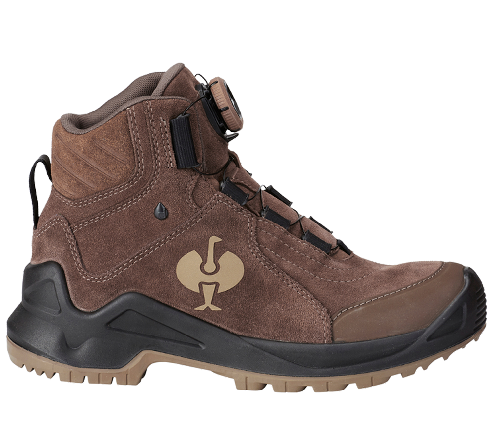 O2 Buty robocze e.s. Apate II mid kasztanowy/orzech laskowy