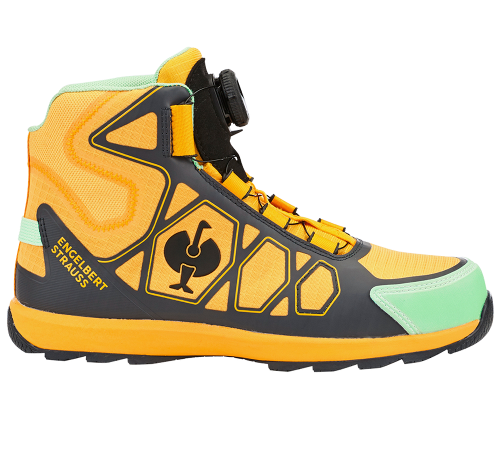 S1P: S1P Buty bezpieczne e.s. Baham II mid + antracytowy/pomarańczowy arizona