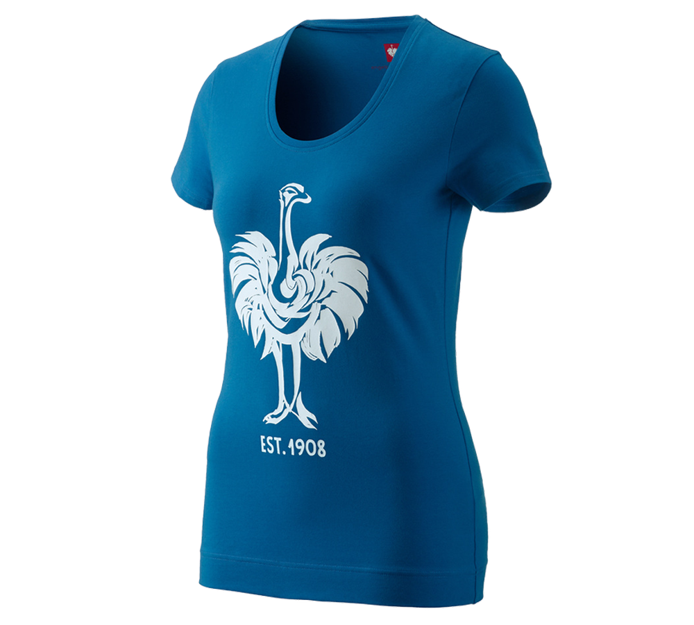 Koszulki | Pulower | Bluzki: e.s. Koszulka 1908, damska + atol/biały