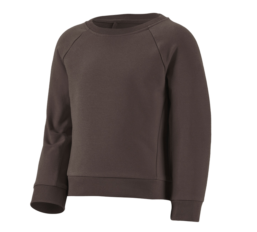 Tematy: e.s. Bluza cotton stretch, dziecięca + kasztanowy