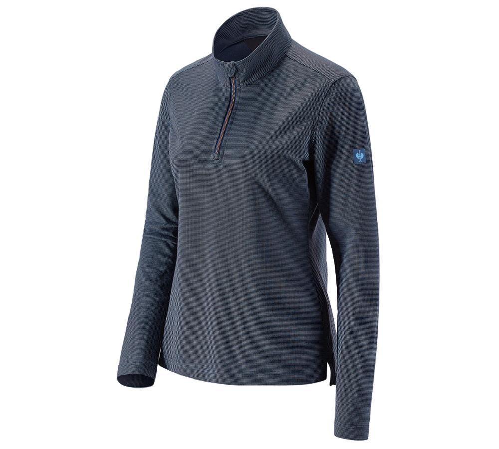 Koszulki | Pulower | Bluzki: Bluza Troyer e.s.vintage, damska + niebieski arktyczny