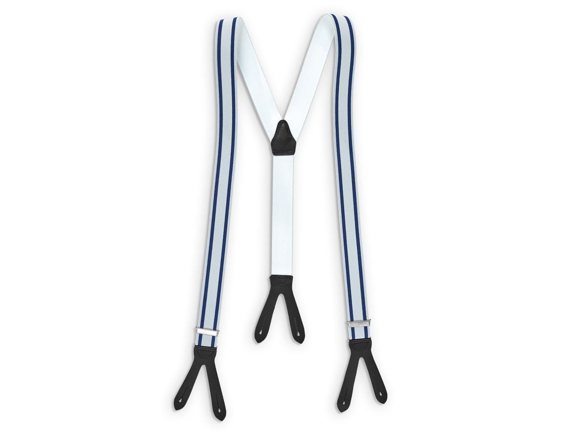 Akcesoria: Szelki do spodni ze skórzanym zapięciem