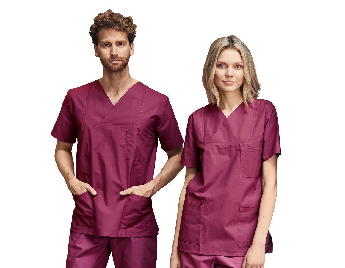 Koszulki | Pulower | Koszule: Kasak chirurgiczny + jeżynowy